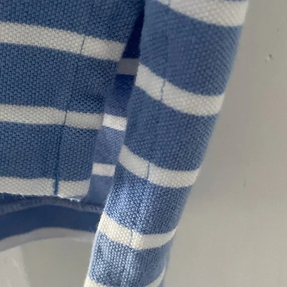 Polo by Ralph Lauren Light Blue and White Striped Polo Shirt - Picture 5 of 5